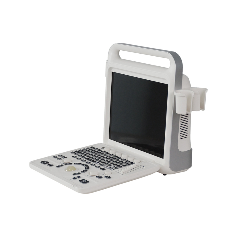 15 Inch LED Color Doppler Ultrasound Machines 60deg Scan Angle