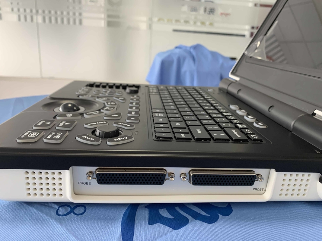 Sistem Win7 Portable Color Doppler Ultrasound Scanner Baterai 3200mAh