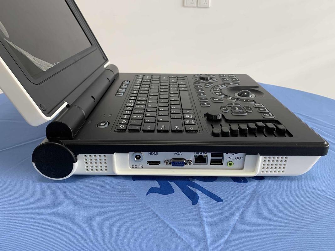 Sistem Win7 Portable Color Doppler Ultrasound Scanner Baterai 3200mAh